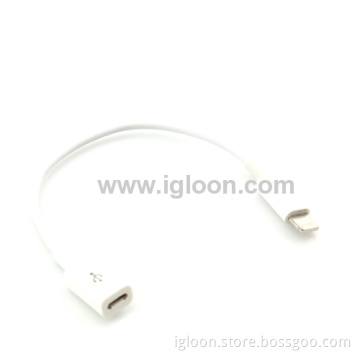 8 Pin Lightning To Micro 5 Pin Adapter Cable 